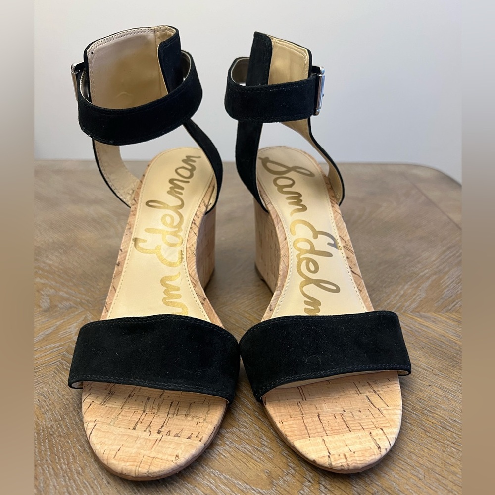 Sam Edelman Summer Wedge Sandle- Size 9.5- Great Condition!